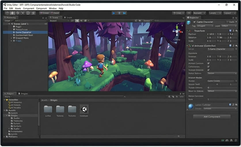 פיתוח משחק ב-Unity